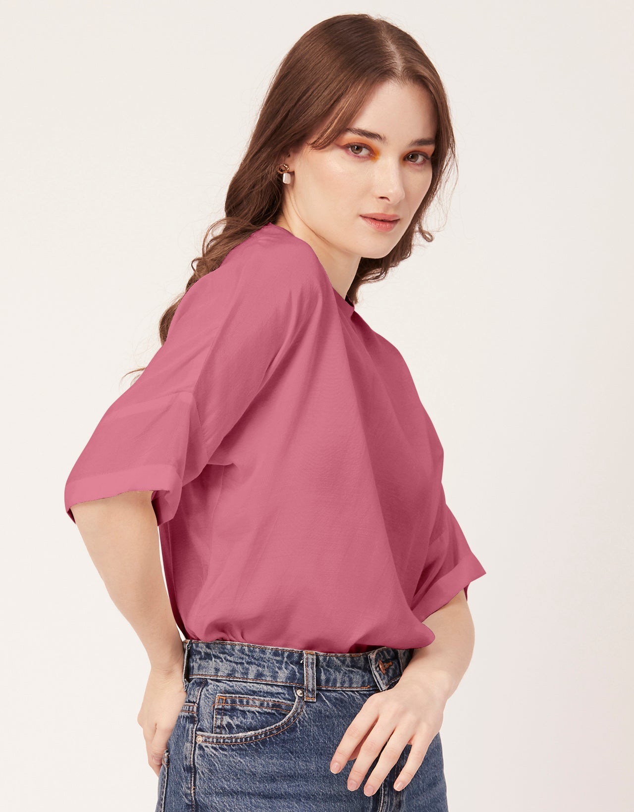 Solid Viscose Pastel Top