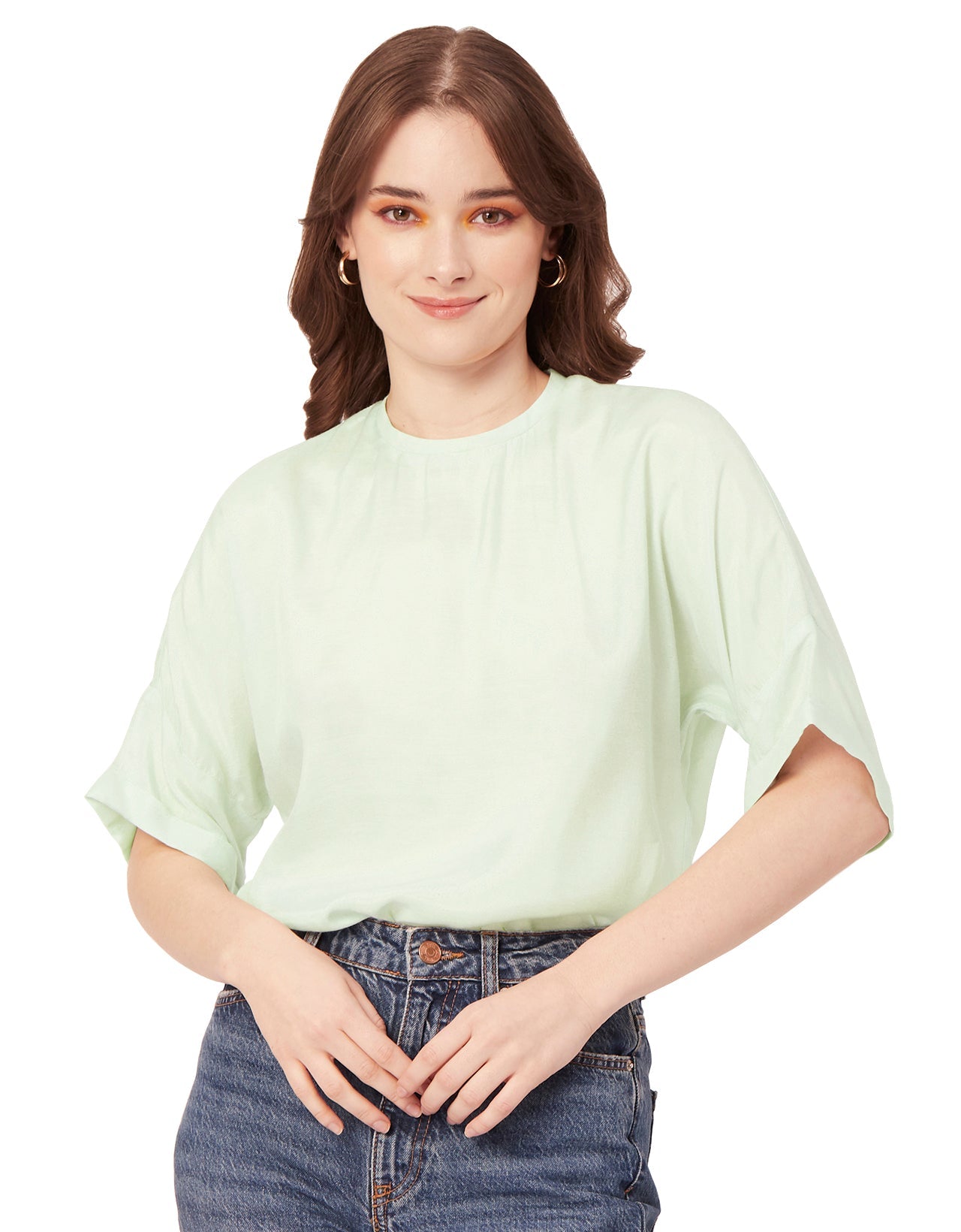 Solid Viscose Pastel Top