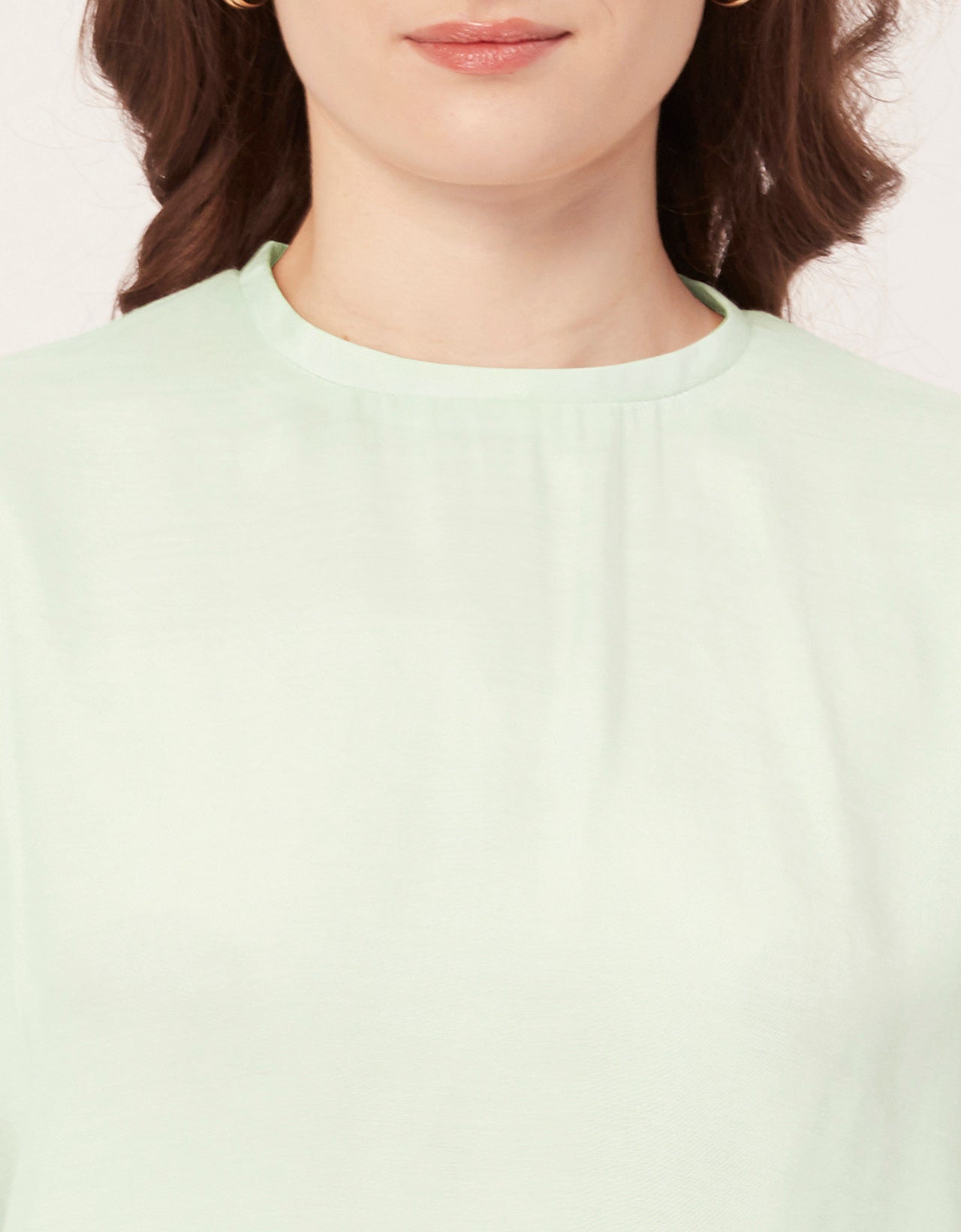 Solid Viscose Pastel Top