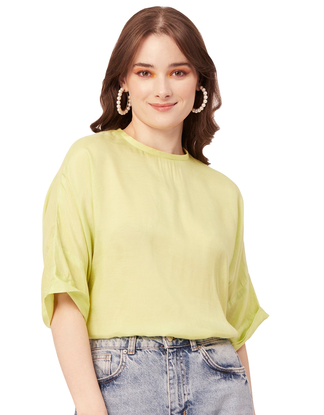 Solid Viscose Pastel Top