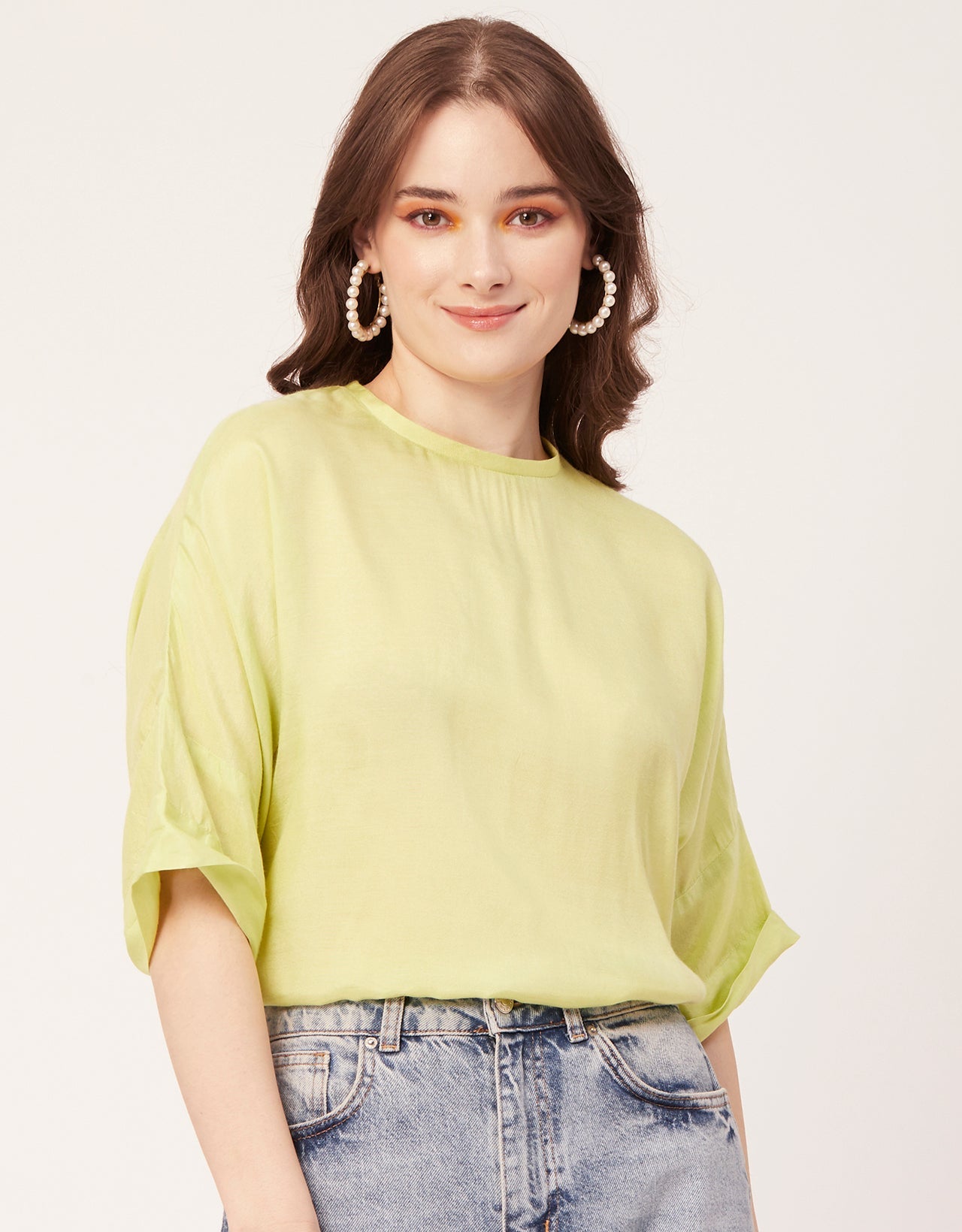 Solid Viscose Pastel Top