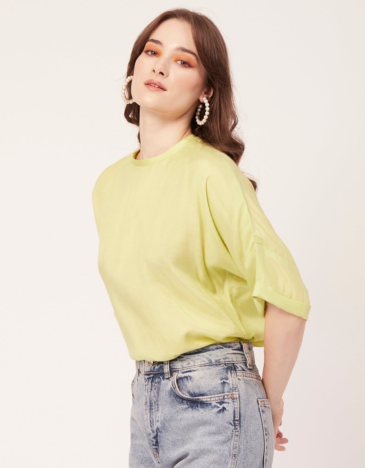 Solid Viscose Pastel Top