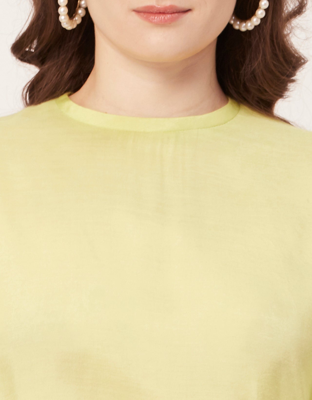 Solid Viscose Pastel Top