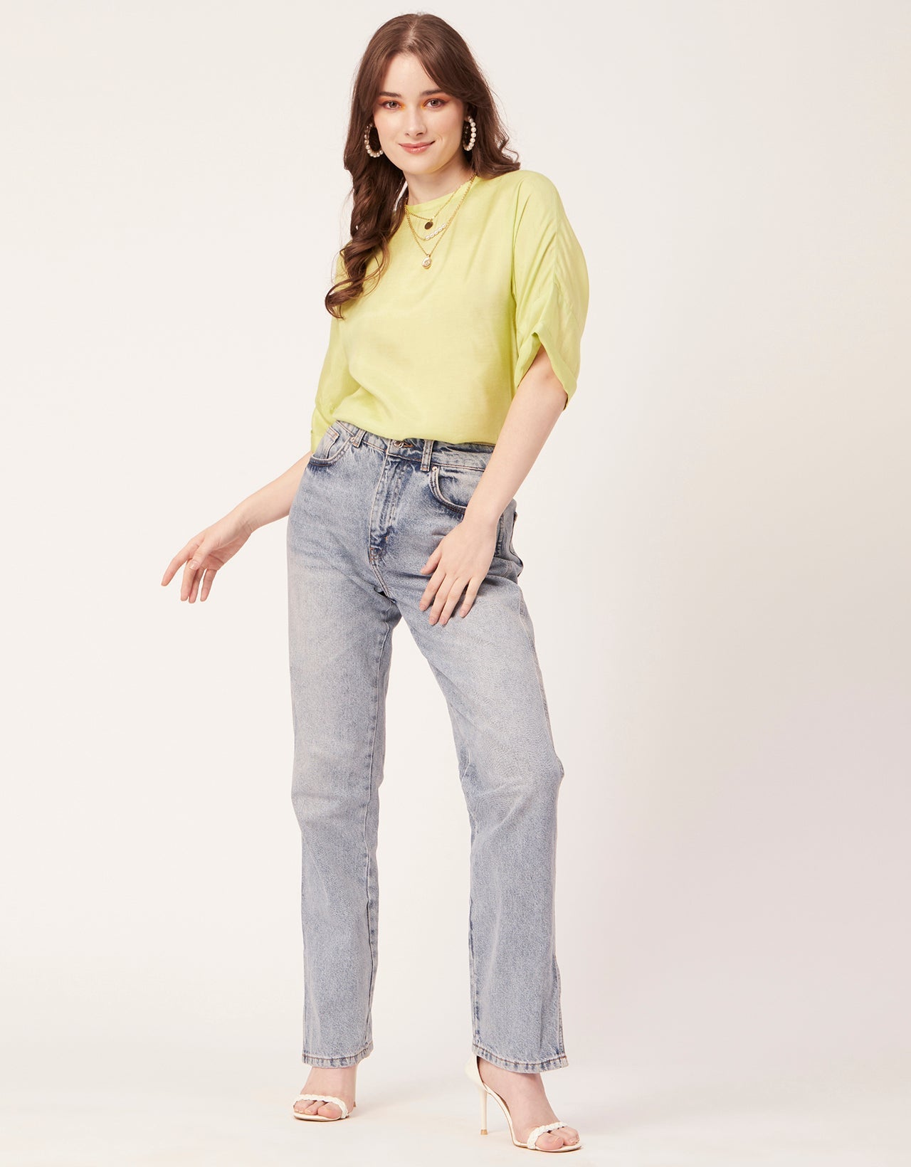 Solid Viscose Pastel Top