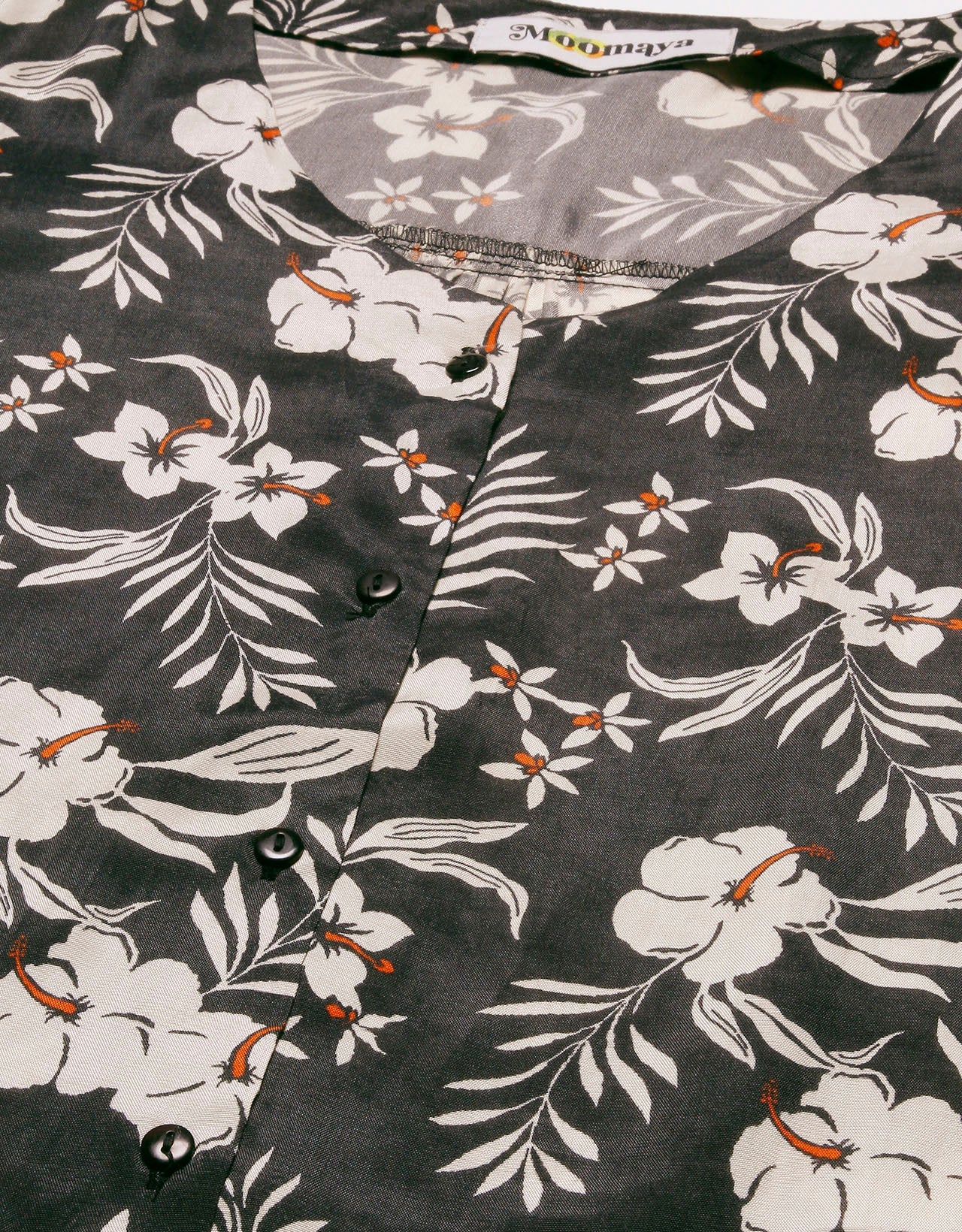 Printed Butterfly Sleeve Top