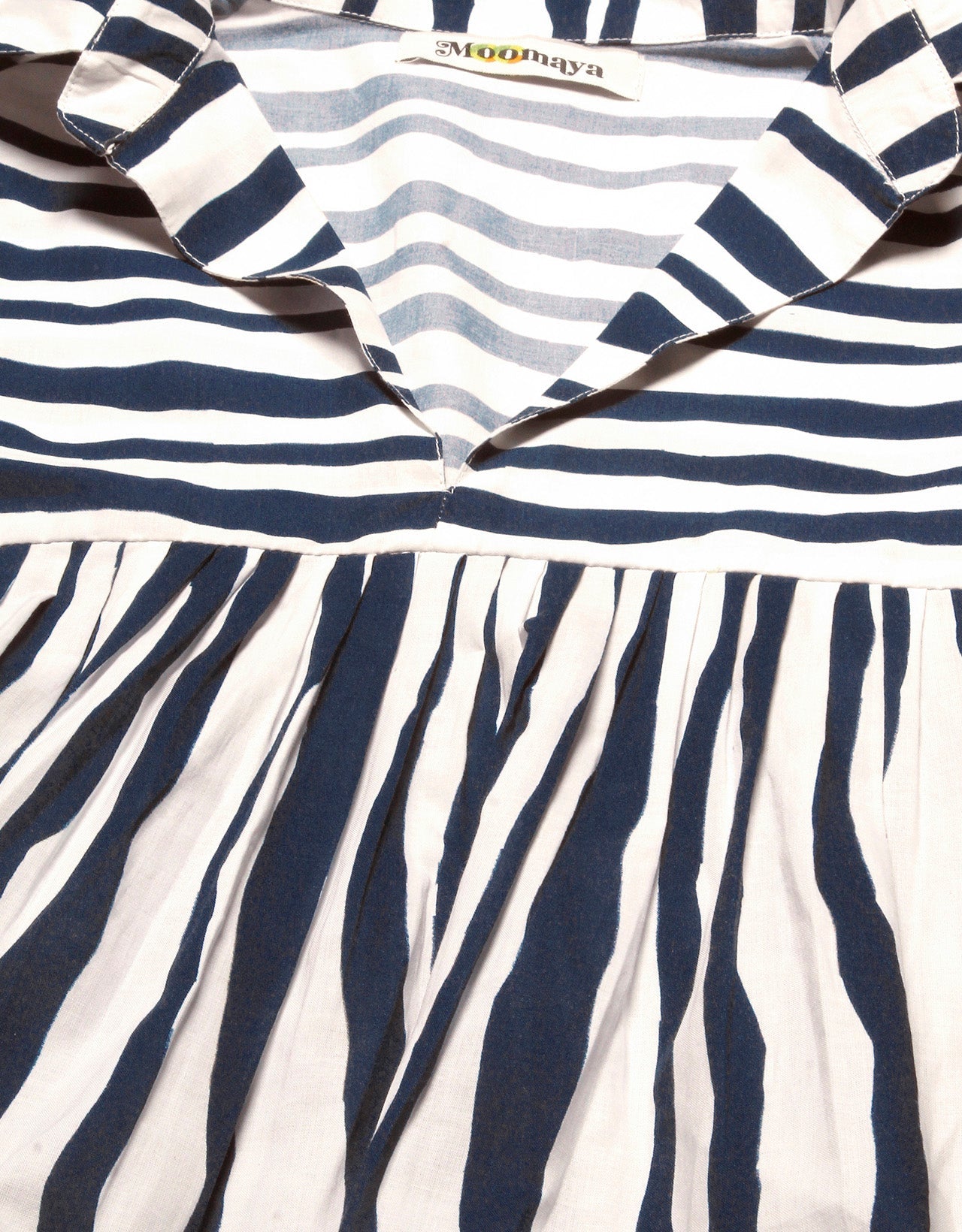 Printed Pleated Summer Top