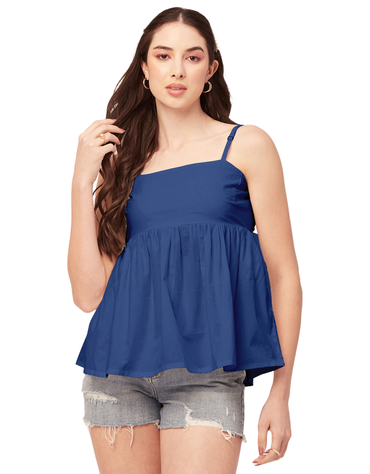 Adjustable Strap Solid Top