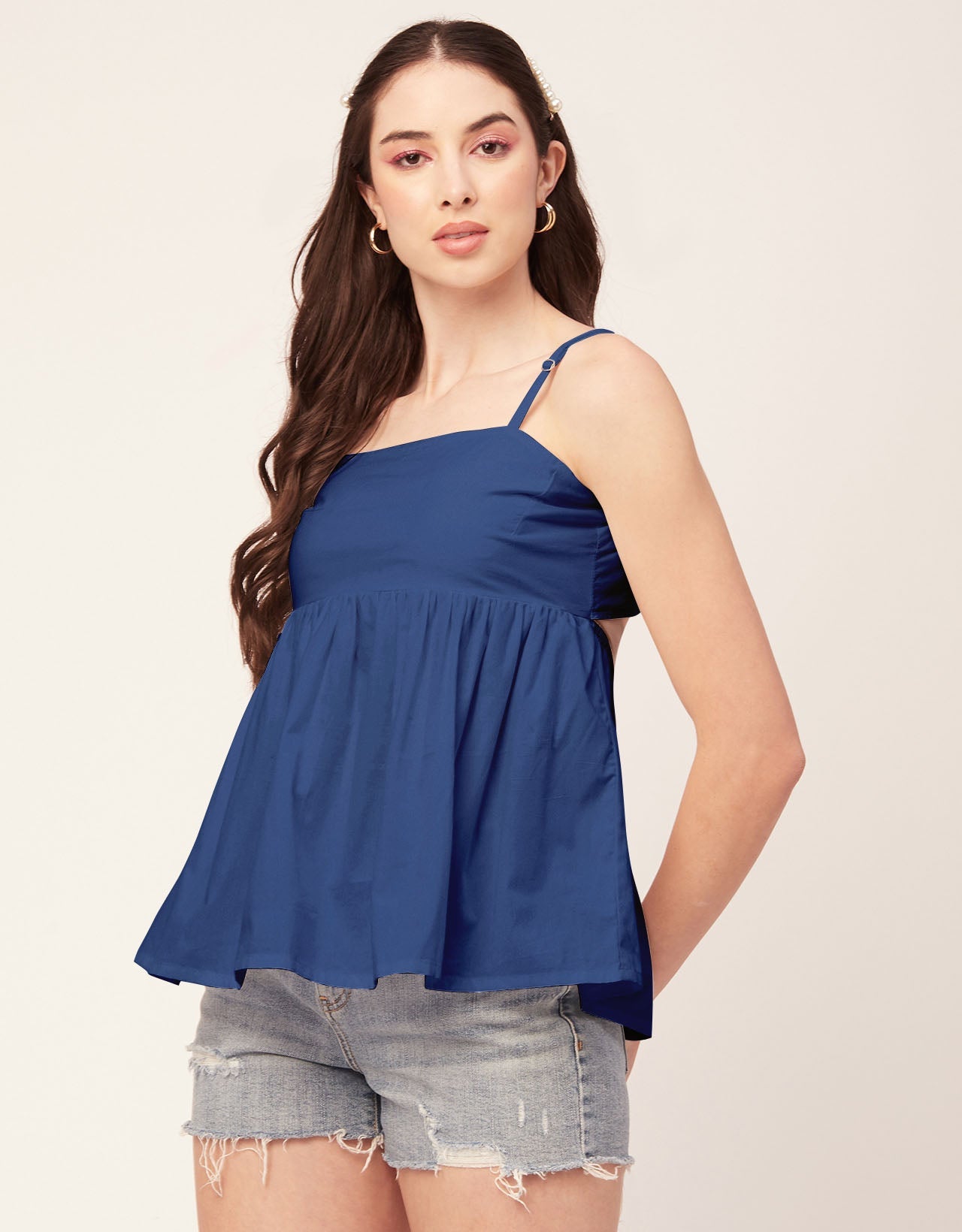 Adjustable Strap Solid Top