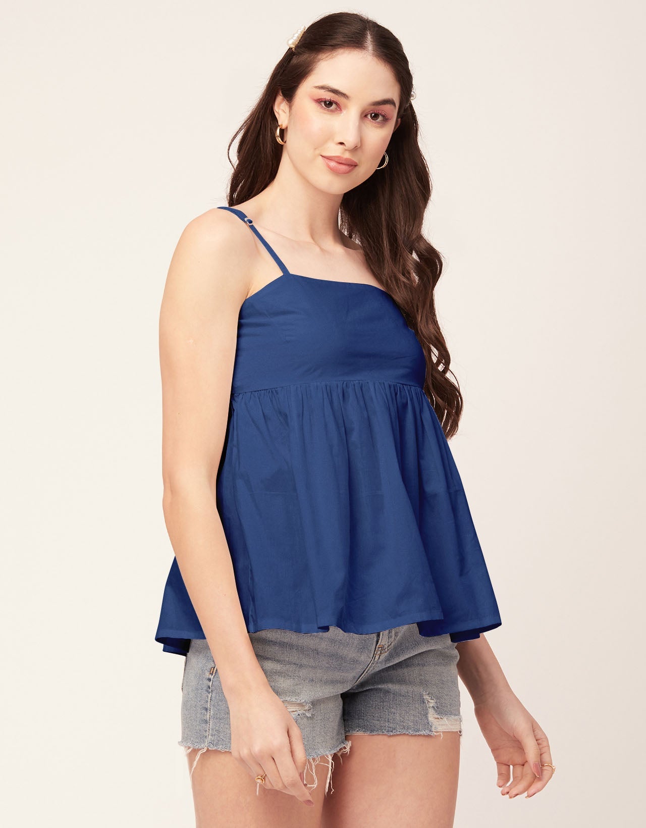 Adjustable Strap Solid Top