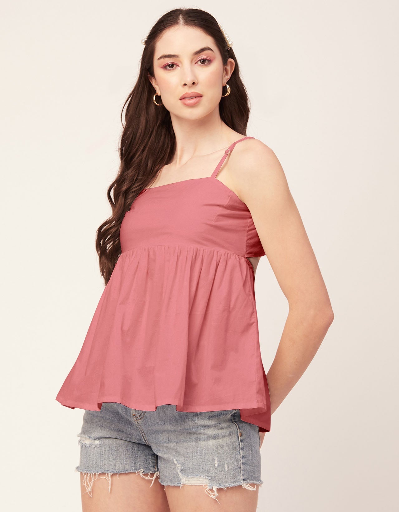 Adjustable Strap Solid Top