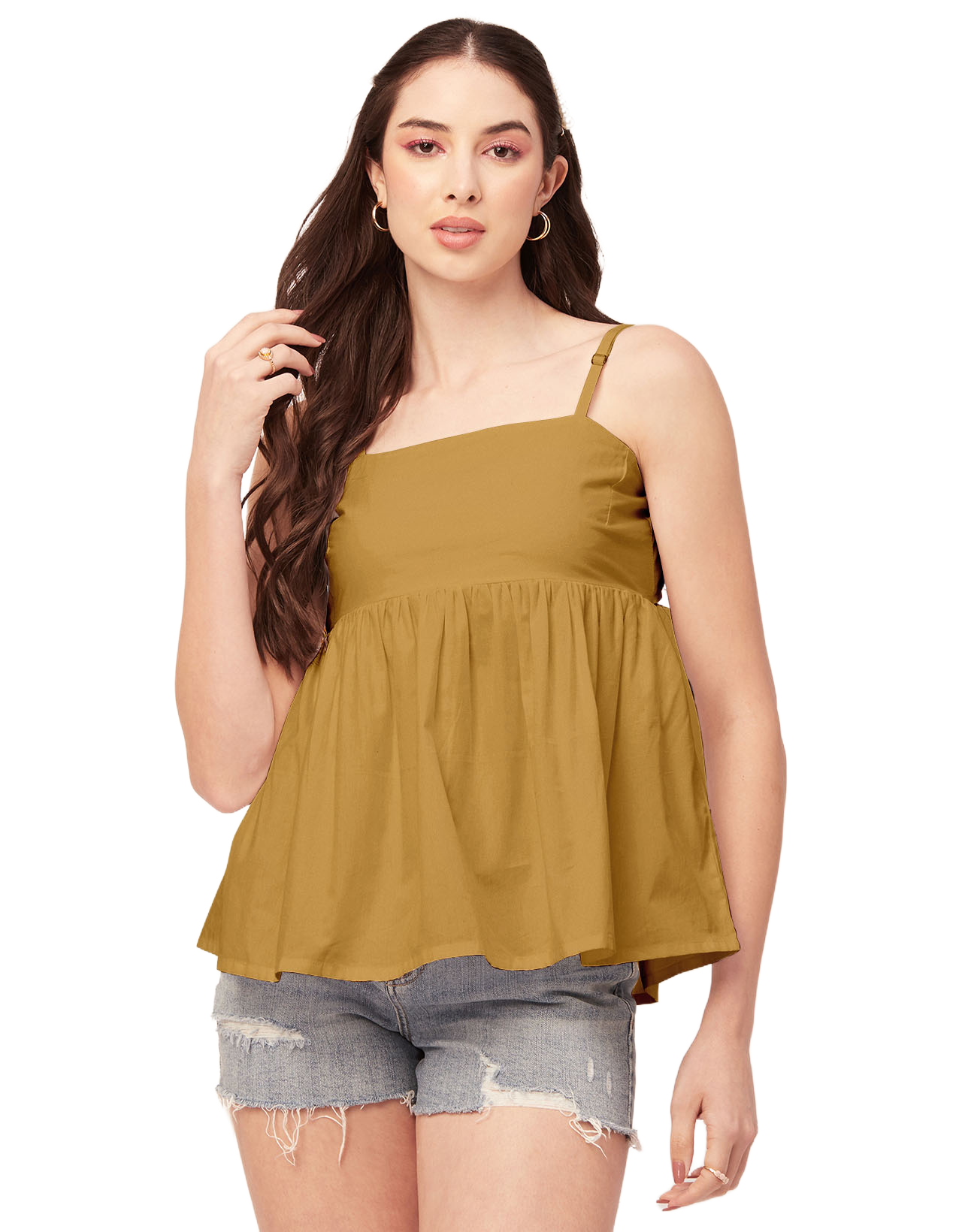 Adjustable Strap Solid Top