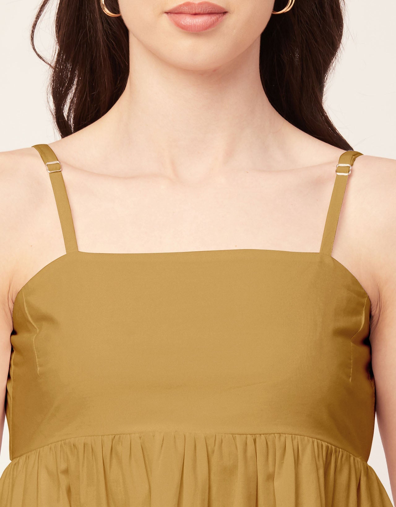 Adjustable Strap Solid Top