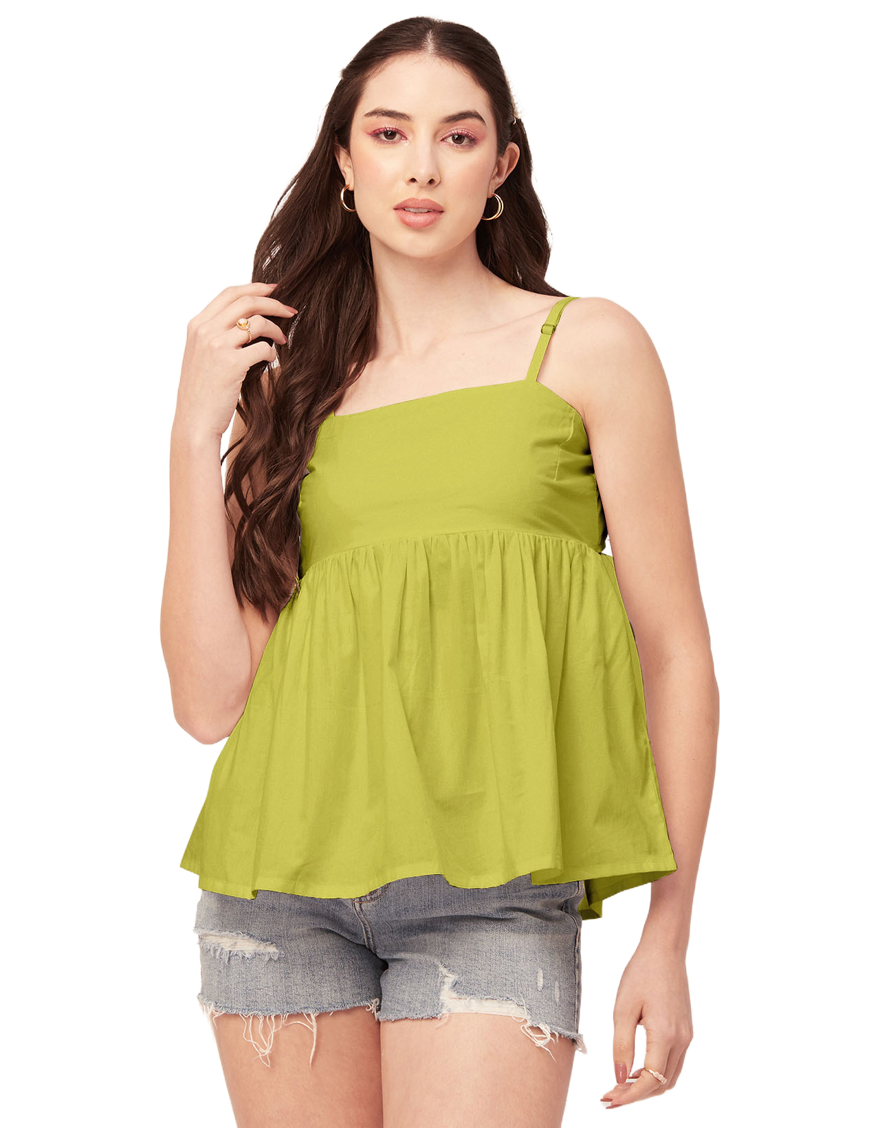 Adjustable Strap Solid Top