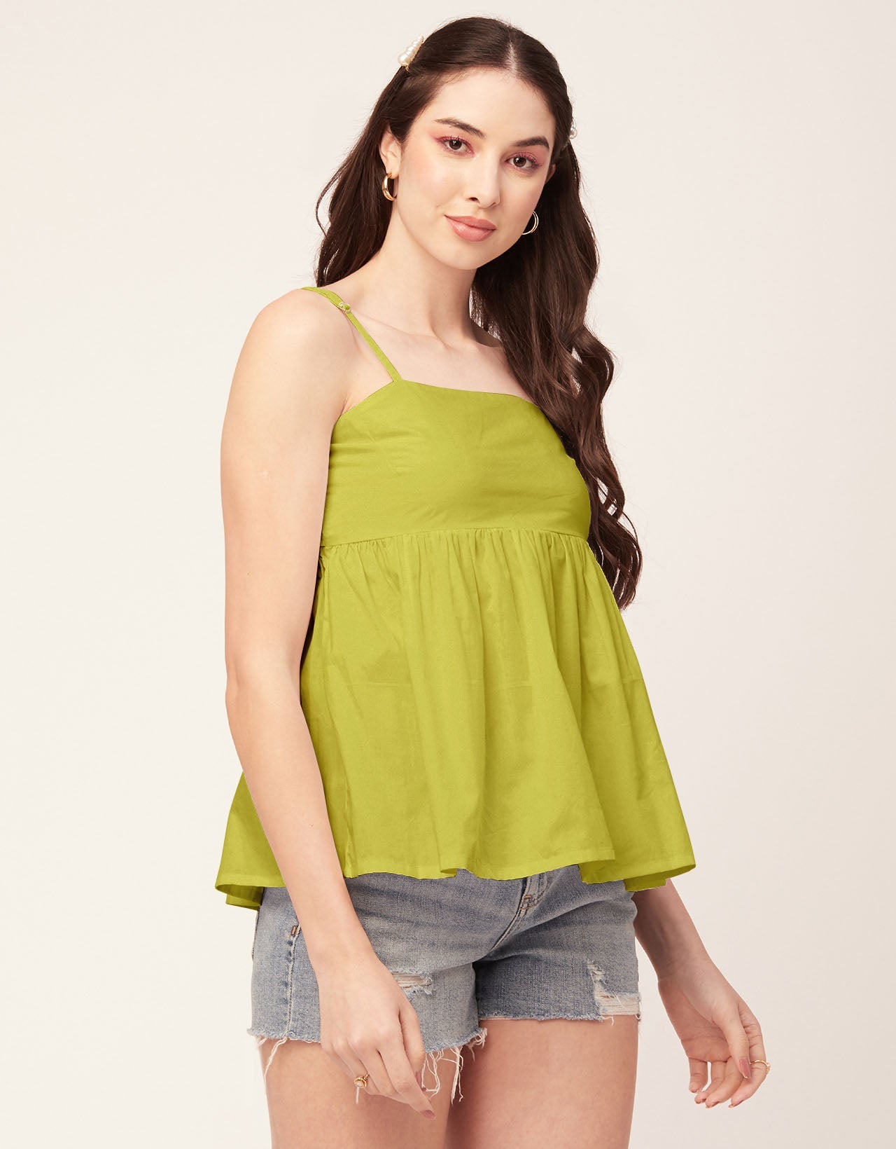 Adjustable Strap Solid Top