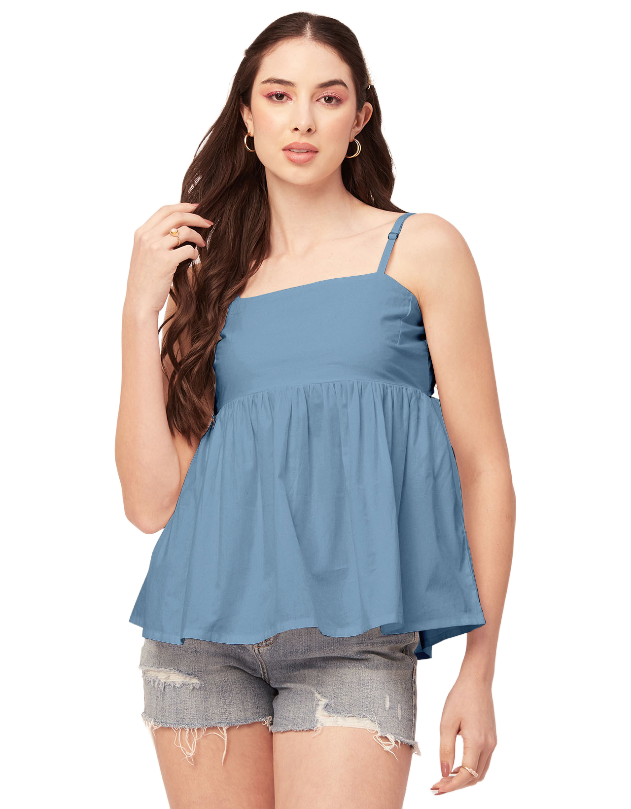 Adjustable Strap Solid Top