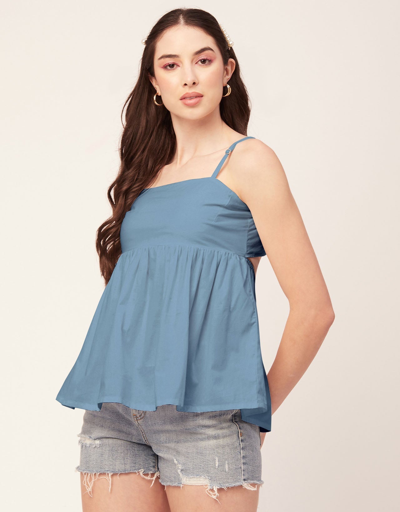 Adjustable Strap Solid Top