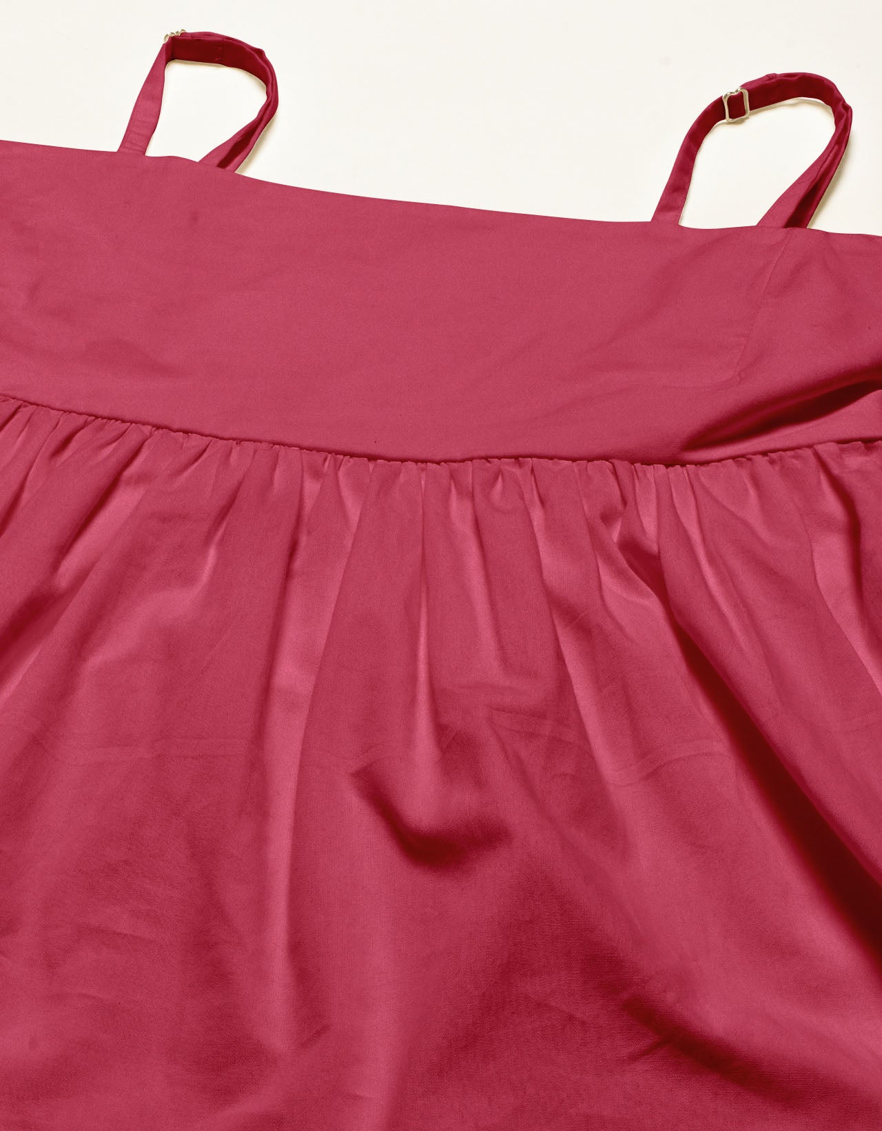 Adjustable Strap Solid Top