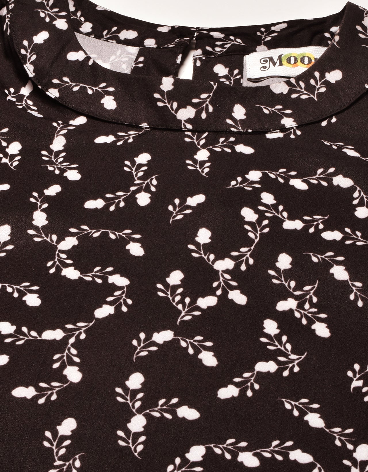 Printed Flutter Sleeve Top