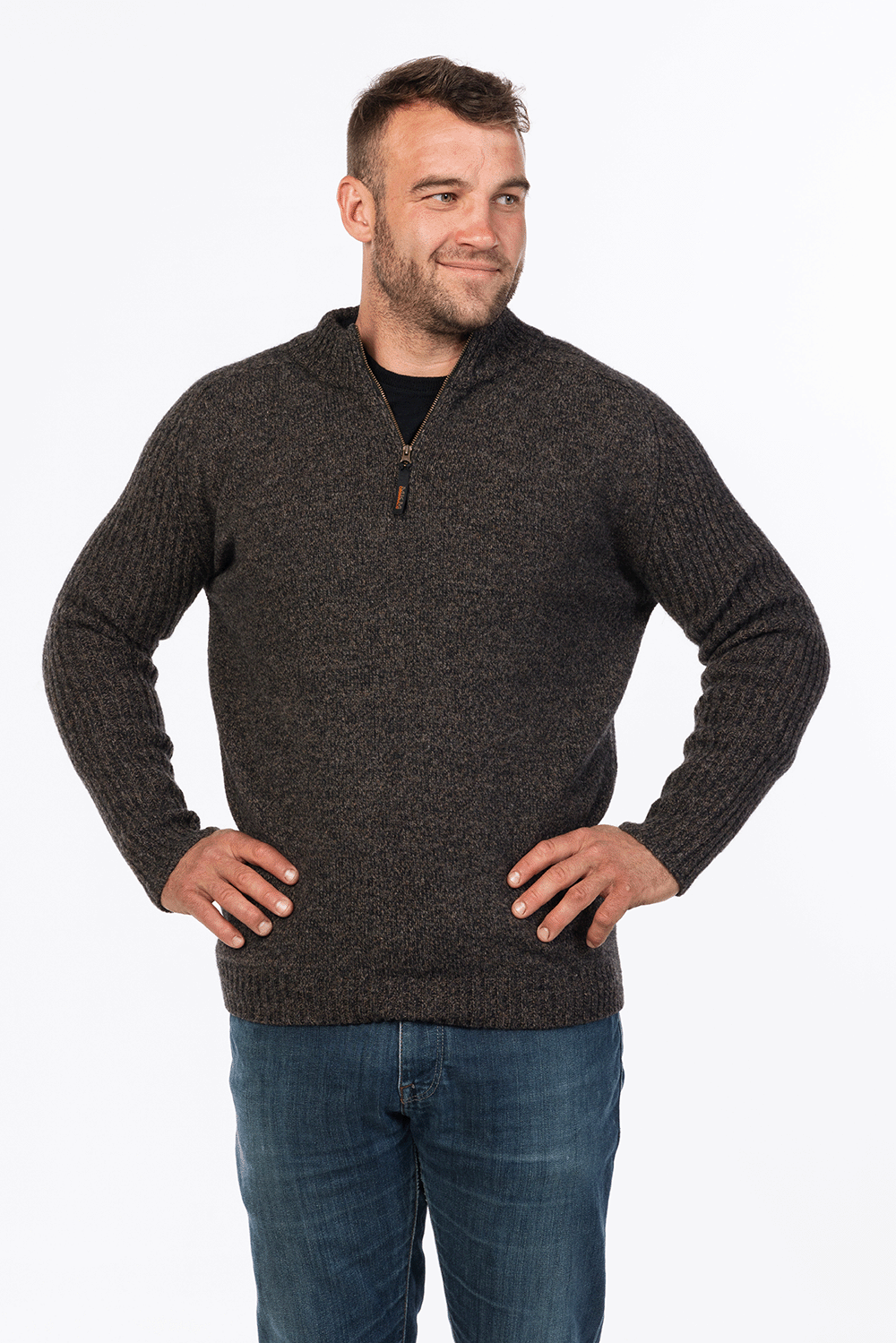 Mount - Possum Merino Half Zip