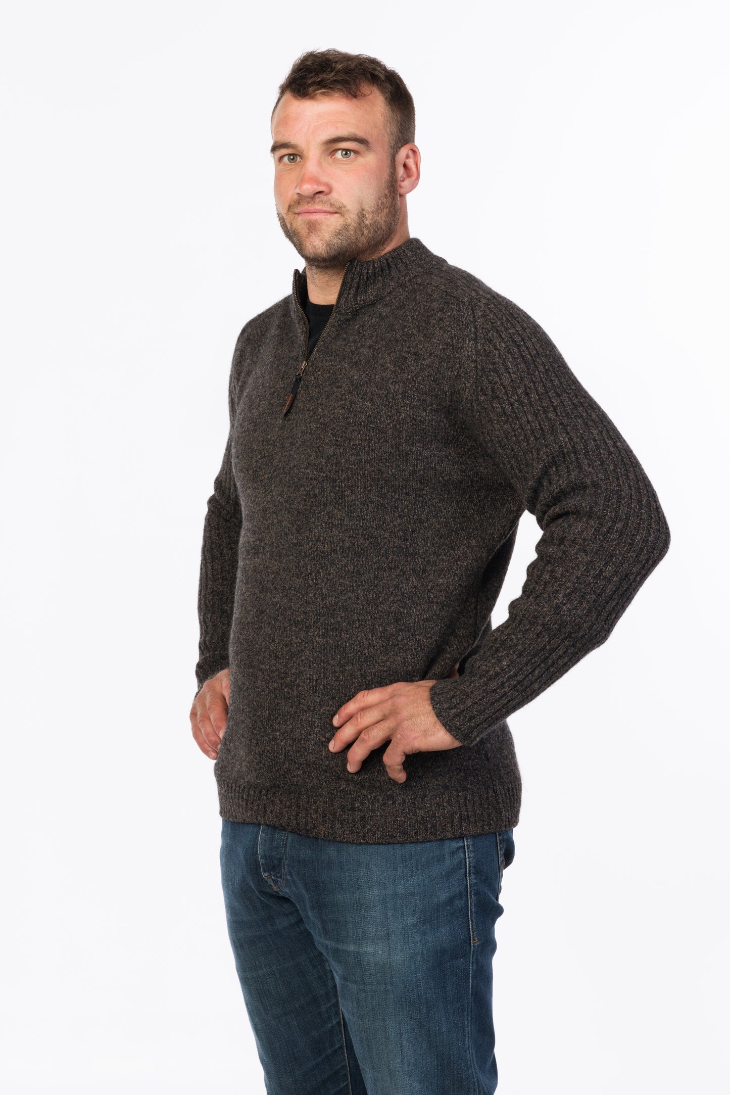 Mount - Possum Merino Half Zip