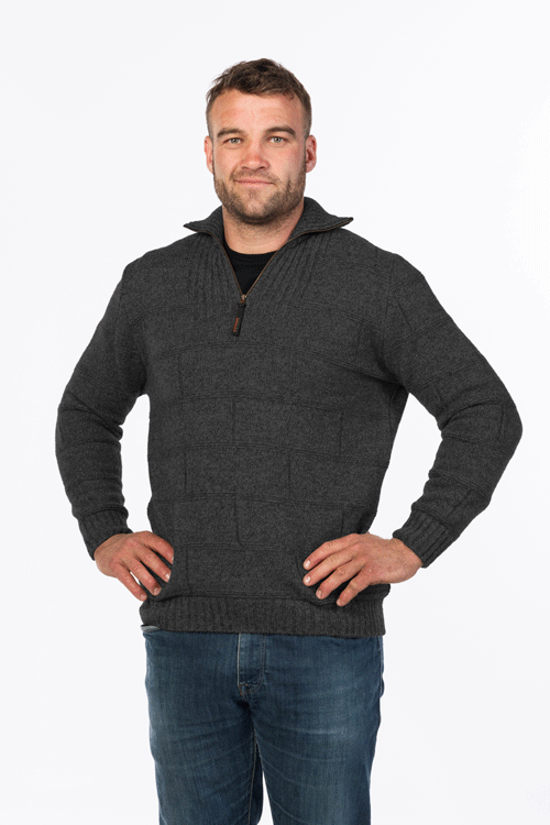 Marlborough - Possum Merino Half Zip