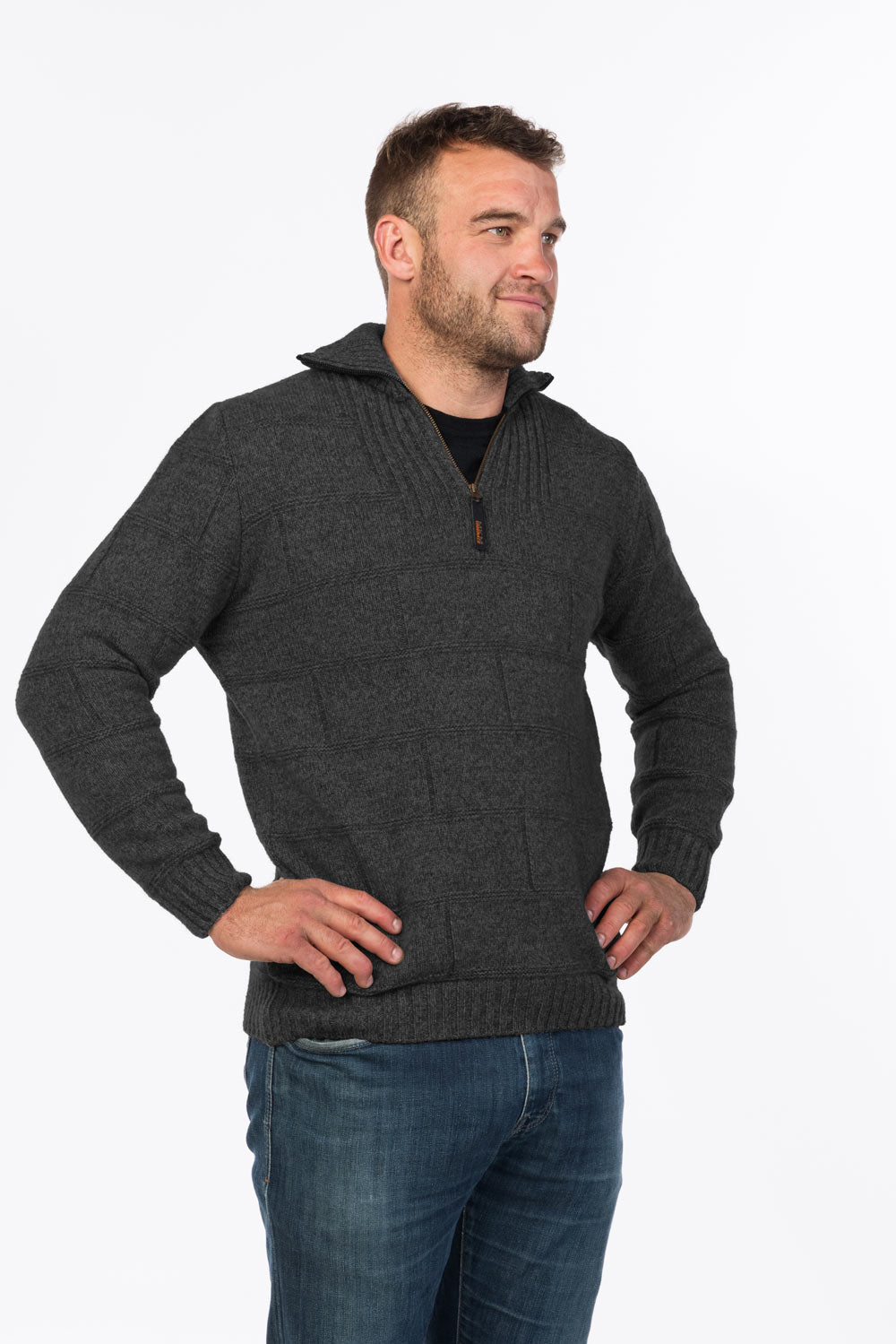 Marlborough - Possum Merino Half Zip