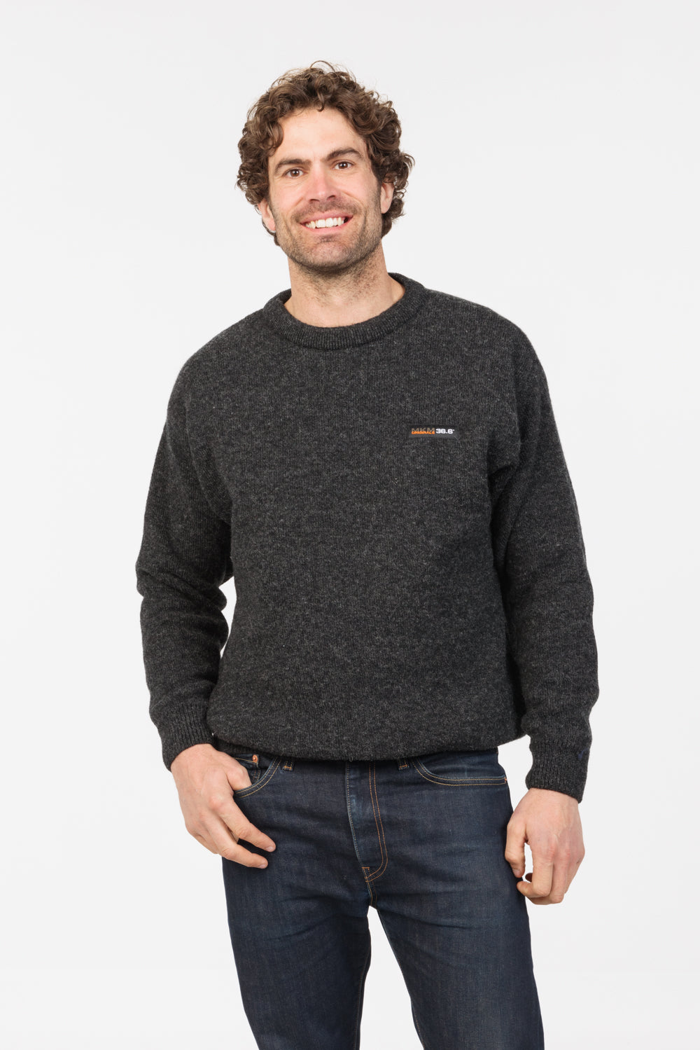 Tasman Crew 36.6 dual-layer NZ wool jersey - Klothing NZ