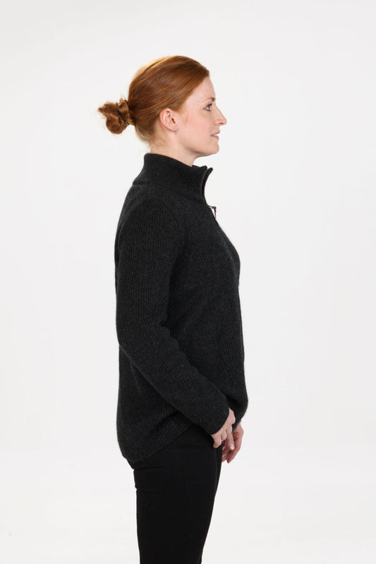 Premium Possum Half Zip