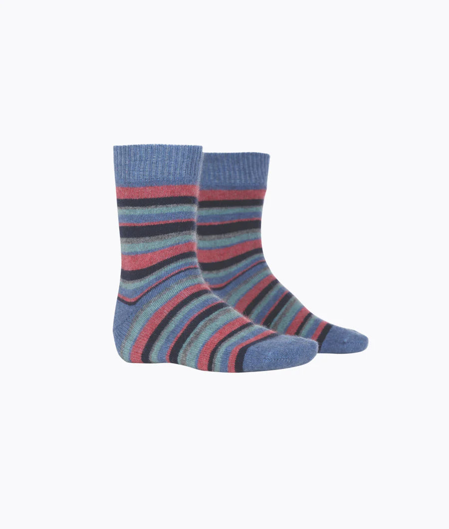 Striped Possum Merino Sock