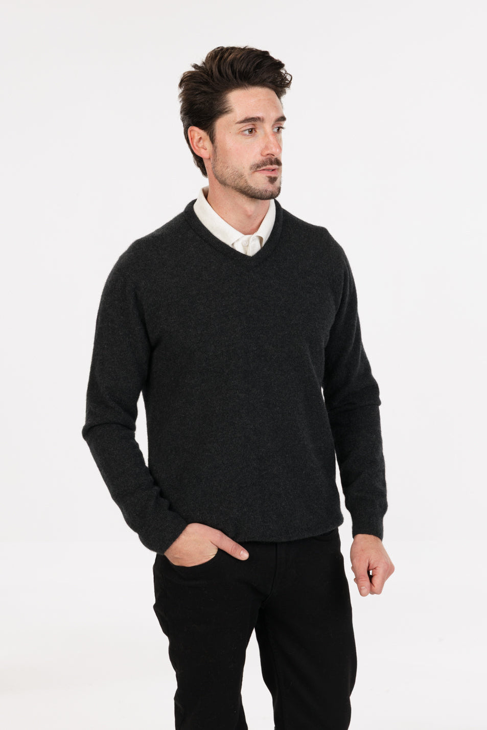 Vee Neck Sweater