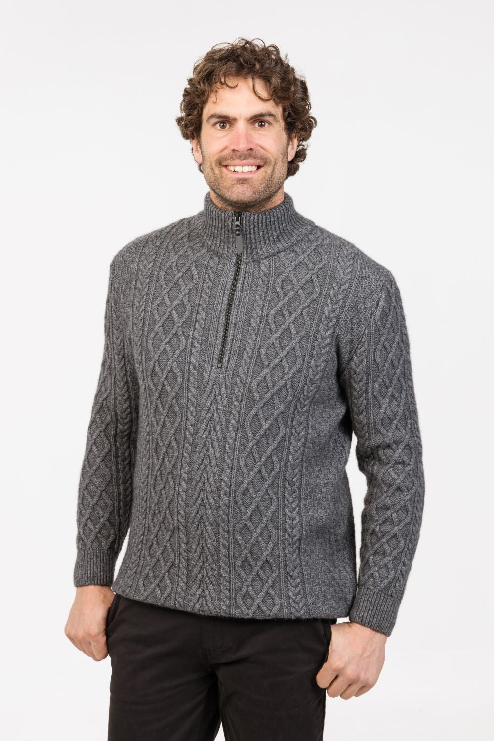 Arran Half Zip Sweater