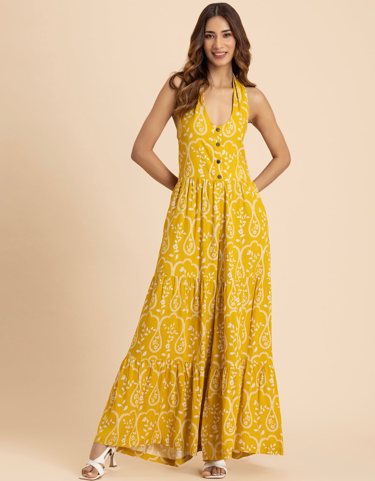 Printed Summer Jumpsuit For Women
