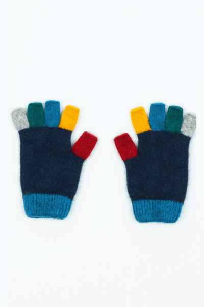 Multi Fingerless Glove