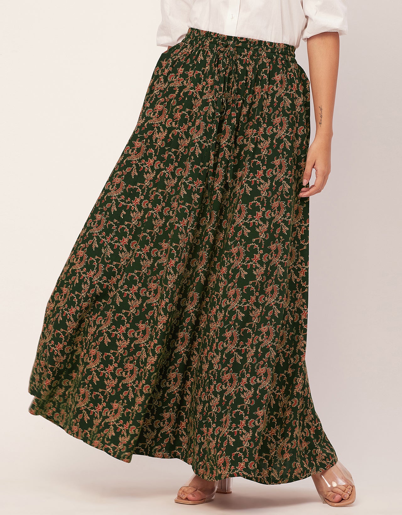 Maxi Skirt, Elastic Waist